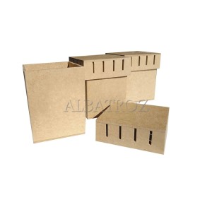 TRIO DE POTES PASSA-FITA - MDF