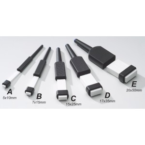 KIT ESCRITA 5 PINCÉIS CARTAZISTA PONTAS FELTRO -  METIQ