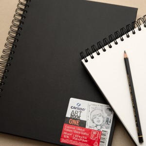 Art Book One Canson Espiral A5+ 100g/m² - 80 fls