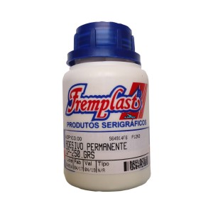 Cola Permanente p/ Serigrafia 250g - Fremplast
