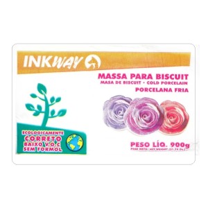 MASSA  BISCUIT BRANCA 900G INKWAY