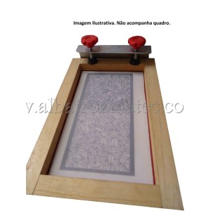 Garra para Serigrafia 20cm Metal