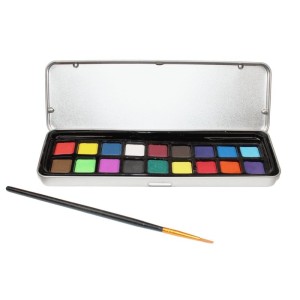 Aquarela em Pastilha 18 Cores - Sinoart