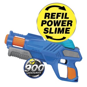 PISTOLA LANÇADOR DE SLIME AZUL- ACRILEX