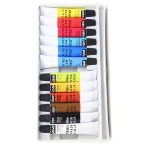 Tinta Aquarela 12 Cores Bisnaga Aquarelle Studio - Pébéo