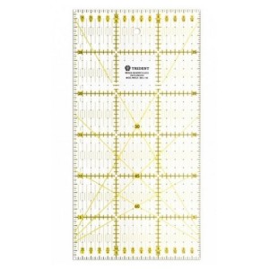 Régua Patchwork Quadriculada 150X300mm Trident