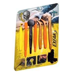 KIT DE ESPÁTULAS P/ ENVELOPAMENTO COM IMÃ - KIT 1 - EXFAK