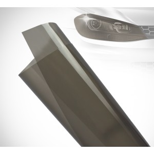 PELÍCULA P/ LANTERNA E FAROL FUMÊ KLEAR GLOSS SMOKED 1M X 46CM - ALLTAK