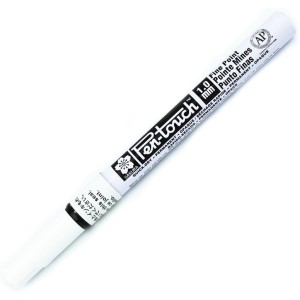 CANETA PERMANENTE PEN-TOUCH BRANCA 1.0MM - SAKURA