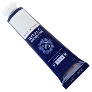TINTA ÓLEO BRANCO TITÂNIO 40ML - LEFRANC & BOURGEOIS