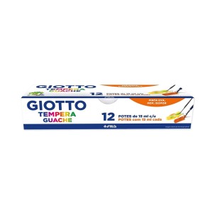 TINTA GUACHE 12 CORES - GIOTTO