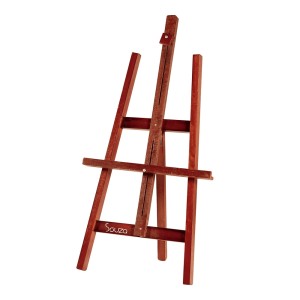 CAVALETE DE MESA PARA PINTURA PINUS MOGNO 75CM - SOUZA