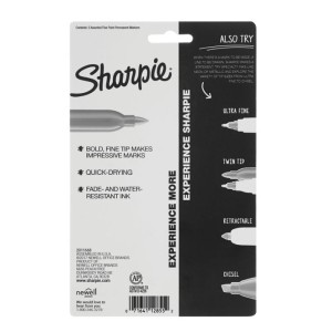 Marcador Permanente Cosmic Color 5 Cores Sharpie 2010953