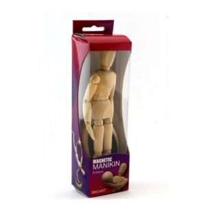 Boneco Articulado Magnético p/ Desenho 20cm