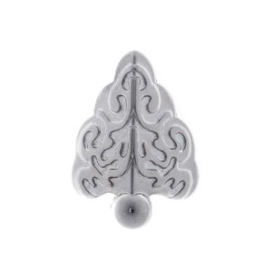 Pezinho Cantoneira P Prata c/ 4 Peças (PM1618)