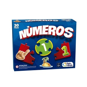 Jogo Números - Brincar de Aprender - Pais e Filhos