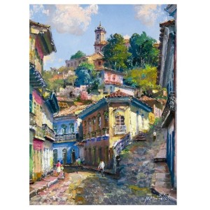 Quebra-Cabeça Ouro Preto 500 peças 04349 - Grow