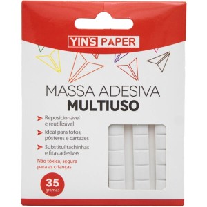Massa Adesiva p/ Fixação Multiuso - Yins
