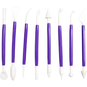 Estecas Modeladoras c/ 8 Peças YP7640 - Yin's