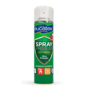 Verniz Spray Premium Multiuso Brilhante 400ml Eucatex