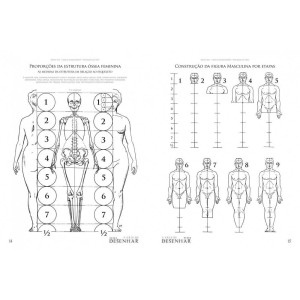 Livro: A Arte de Desenhar Proporções do Corpo - Renato Silva