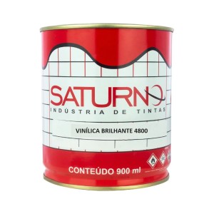 Tinta Vinílica Brilhante Azul Médio 900ml - Saturno