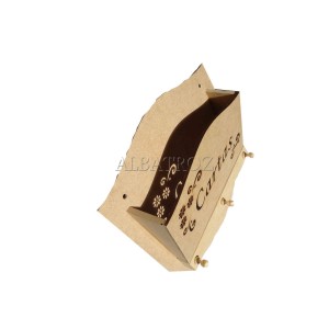 PORTA CARTAS/CHAVES VAZADO - MDF