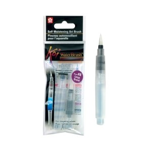 PINCEL N°8 C/RESERVATÓRIO KOI WATER BRUSH - SAKURA